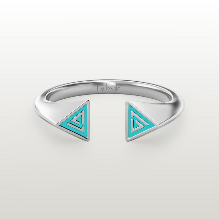 Mezza Luna, White Gold